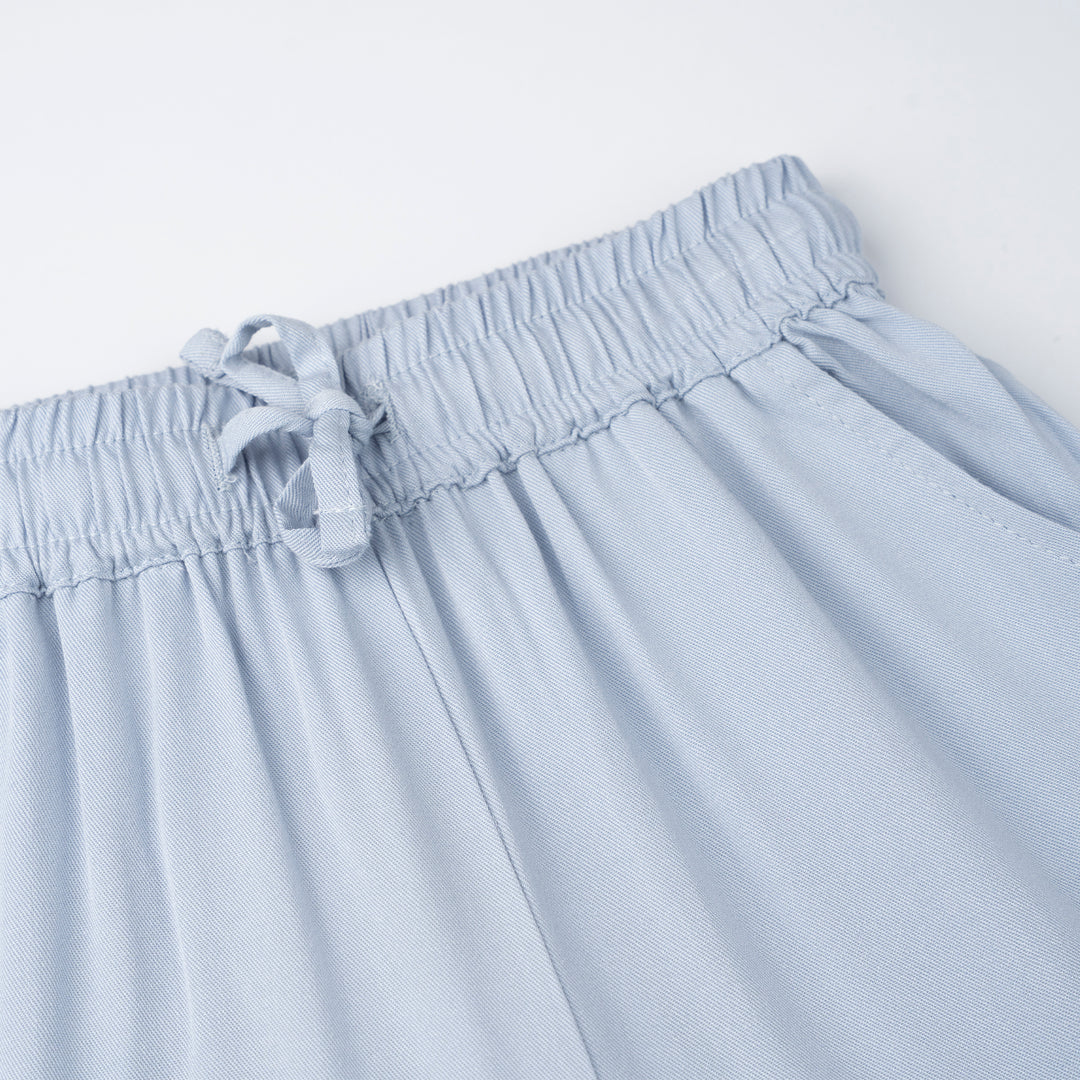 [NEW] Poney Girls Blue Rayon Long Pants