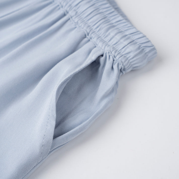 [NEW] Poney Girls Blue Rayon Long Pants