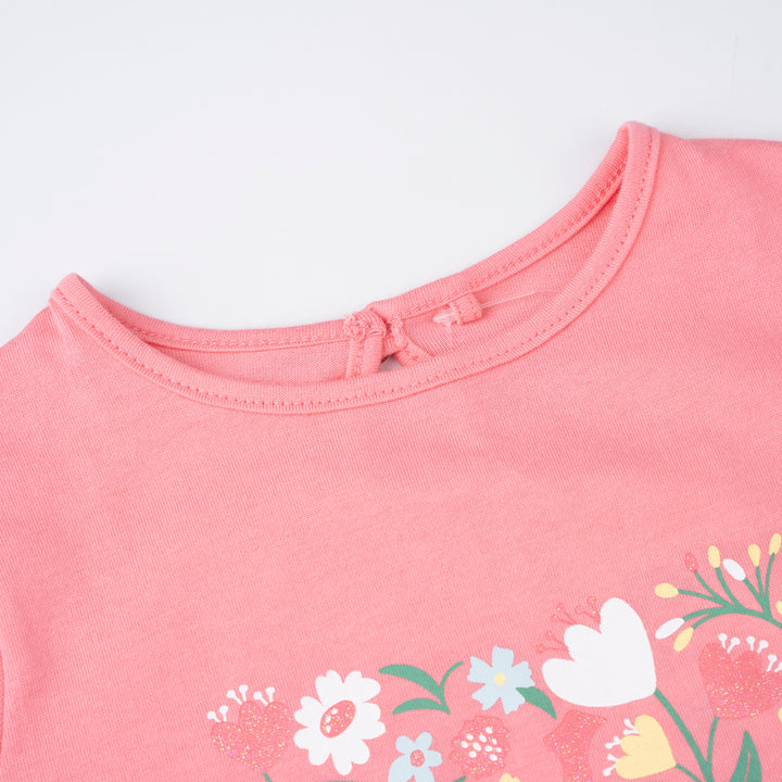 Bloom With Poney Long Sleeve Tee