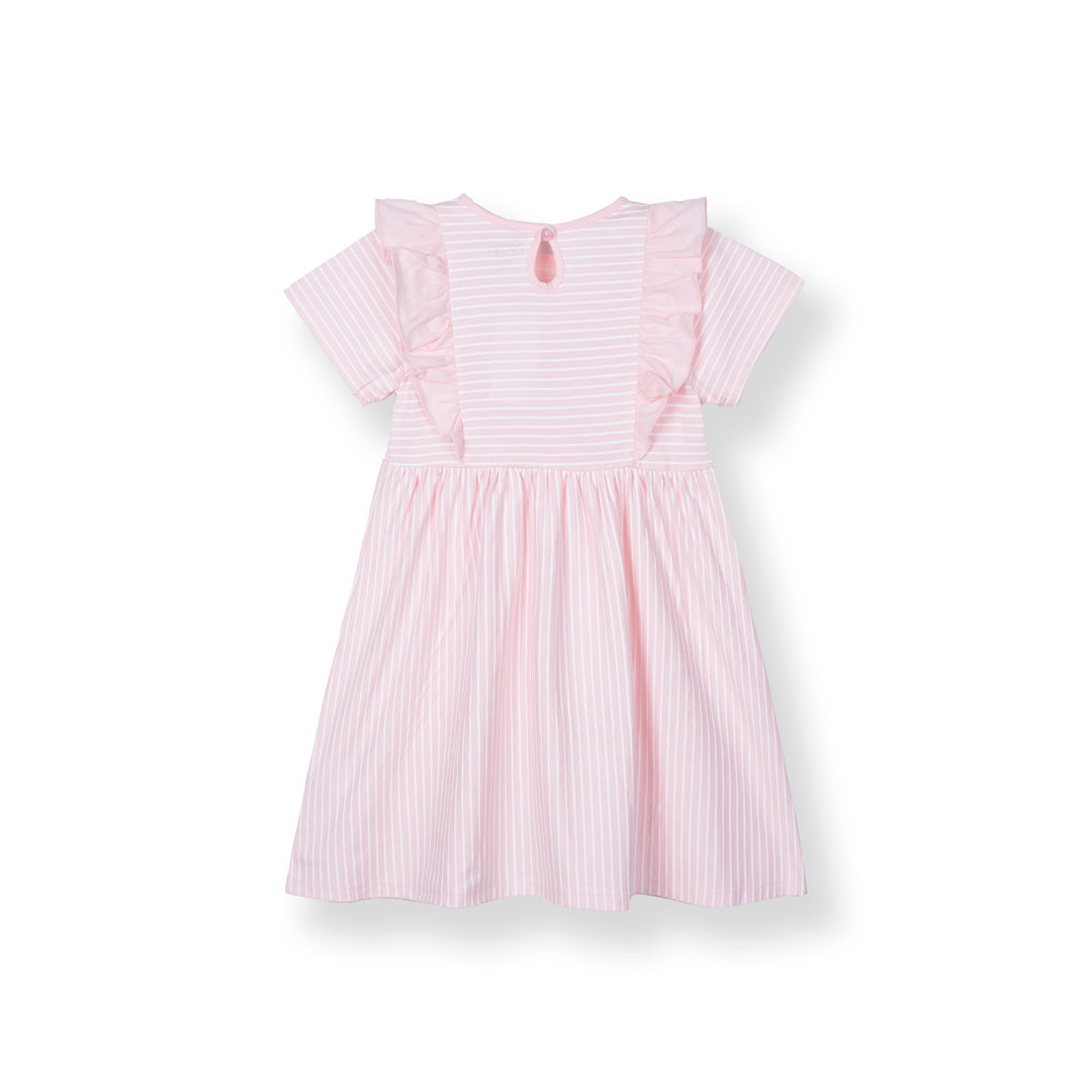 Poney Girls Pretty In Pink Short Sleeve Dress