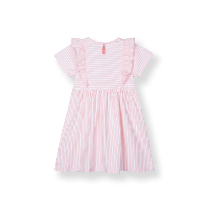 Poney Girls Pretty In Pink Short Sleeve Dress