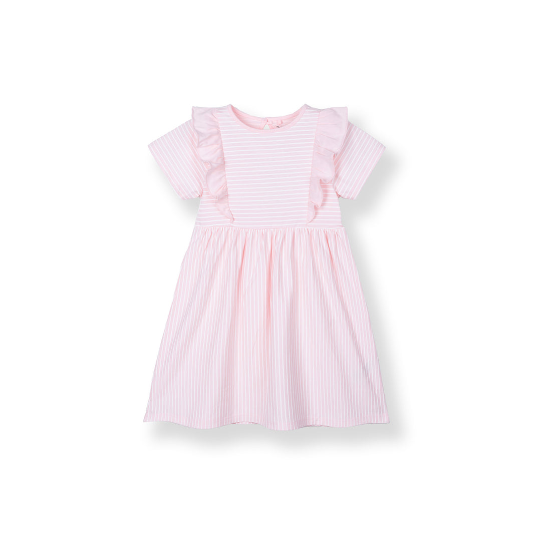 Poney Girls Pretty In Pink Short Sleeve Dress
