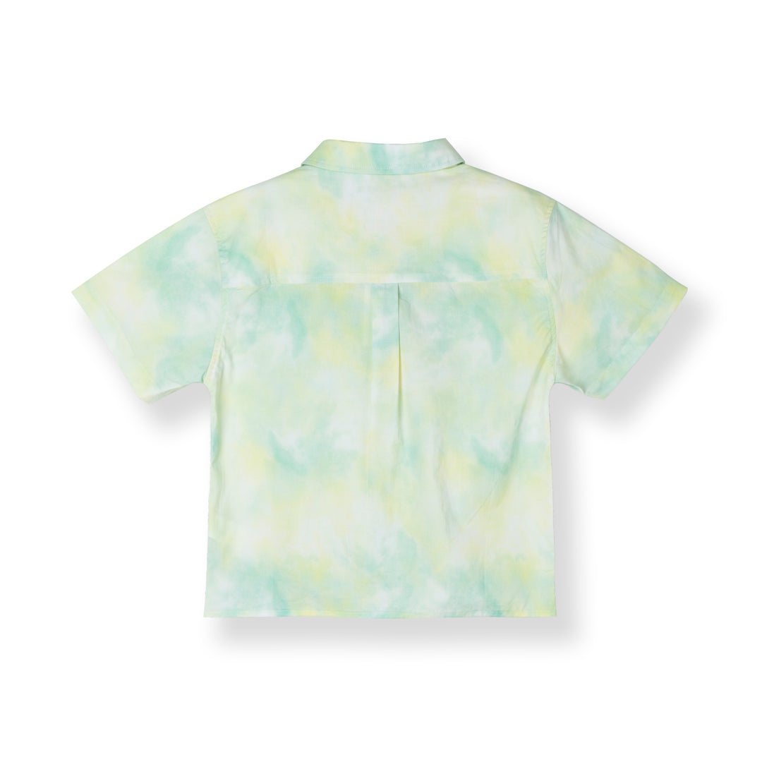 Citrus Splash Loose Fit Short Sleeve Shirt
