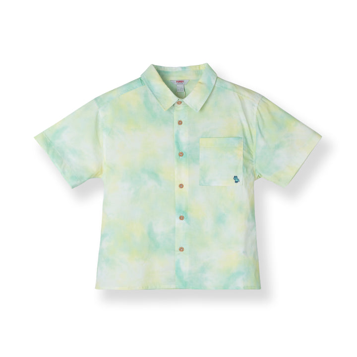 Citrus Splash Loose Fit Short Sleeve Shirt