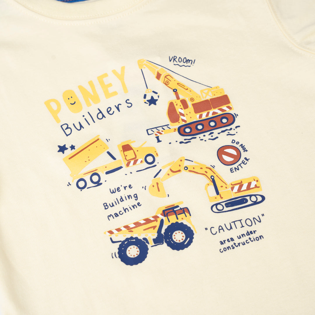Baby Builders at Work Short Sleeve Tee