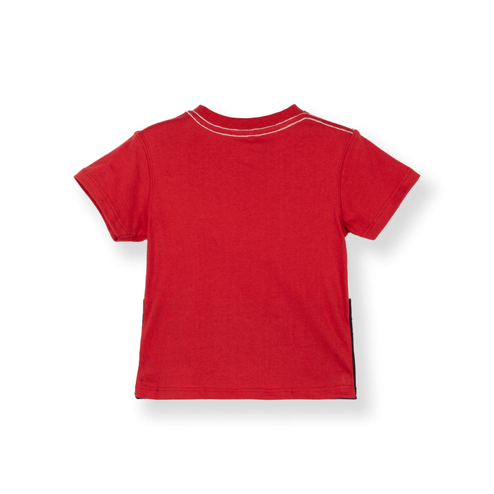 Baby Red Cut & Sew Short Sleeve Tee