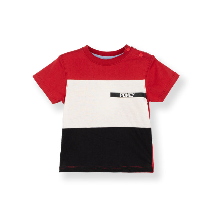 Baby Red Cut & Sew Short Sleeve Tee