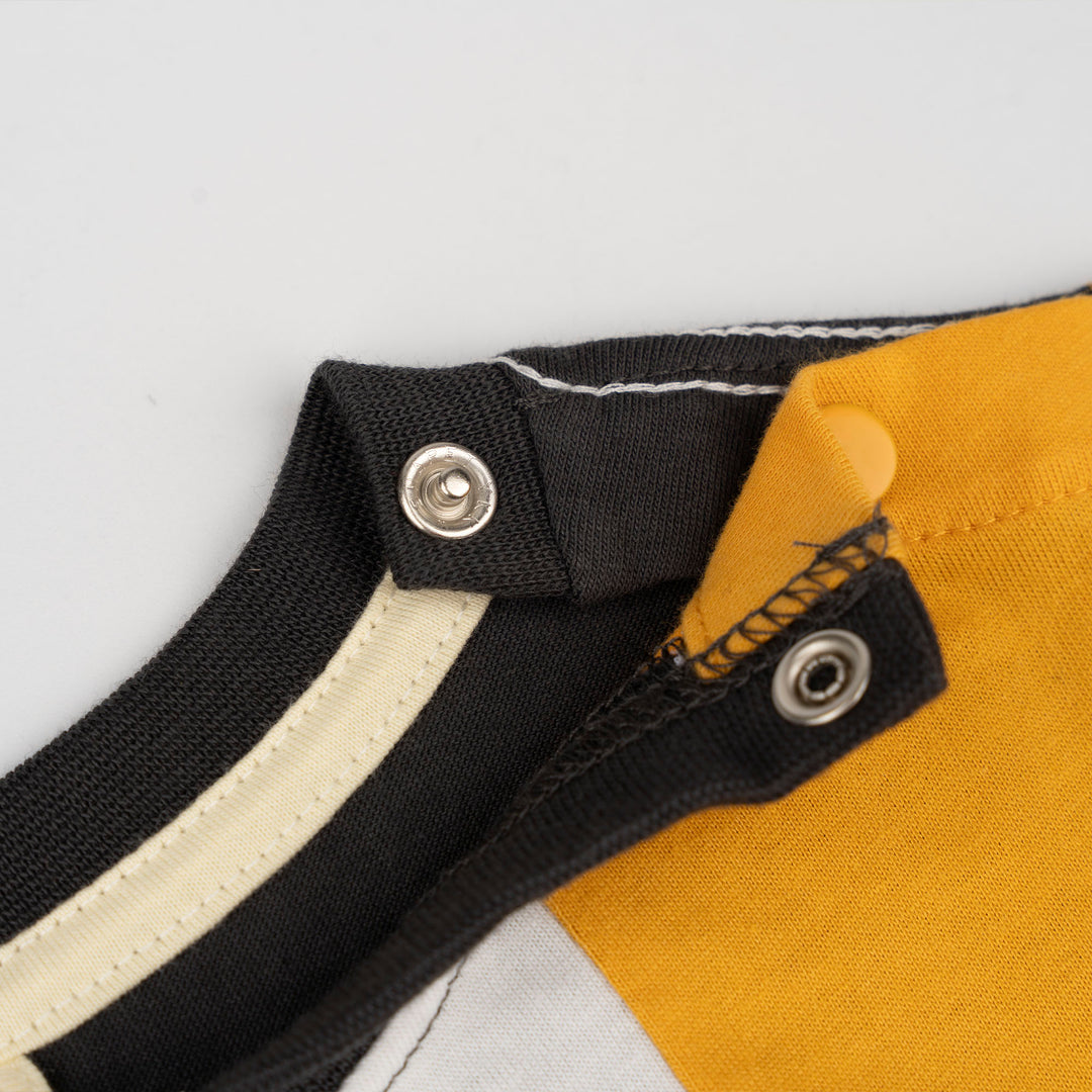 Baby Grey Cut & Sew Short Sleeve Tee