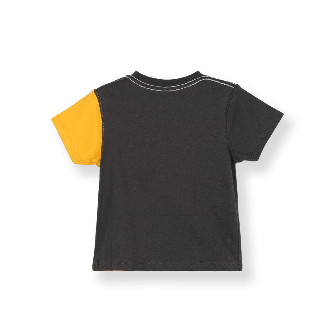 Baby Grey Cut & Sew Short Sleeve Tee