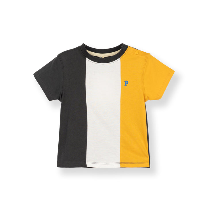 Baby Grey Cut & Sew Short Sleeve Tee