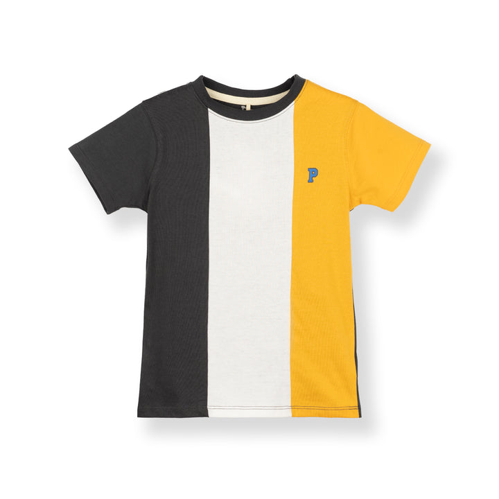 Grey Cut & Sew Short Sleeve Tee