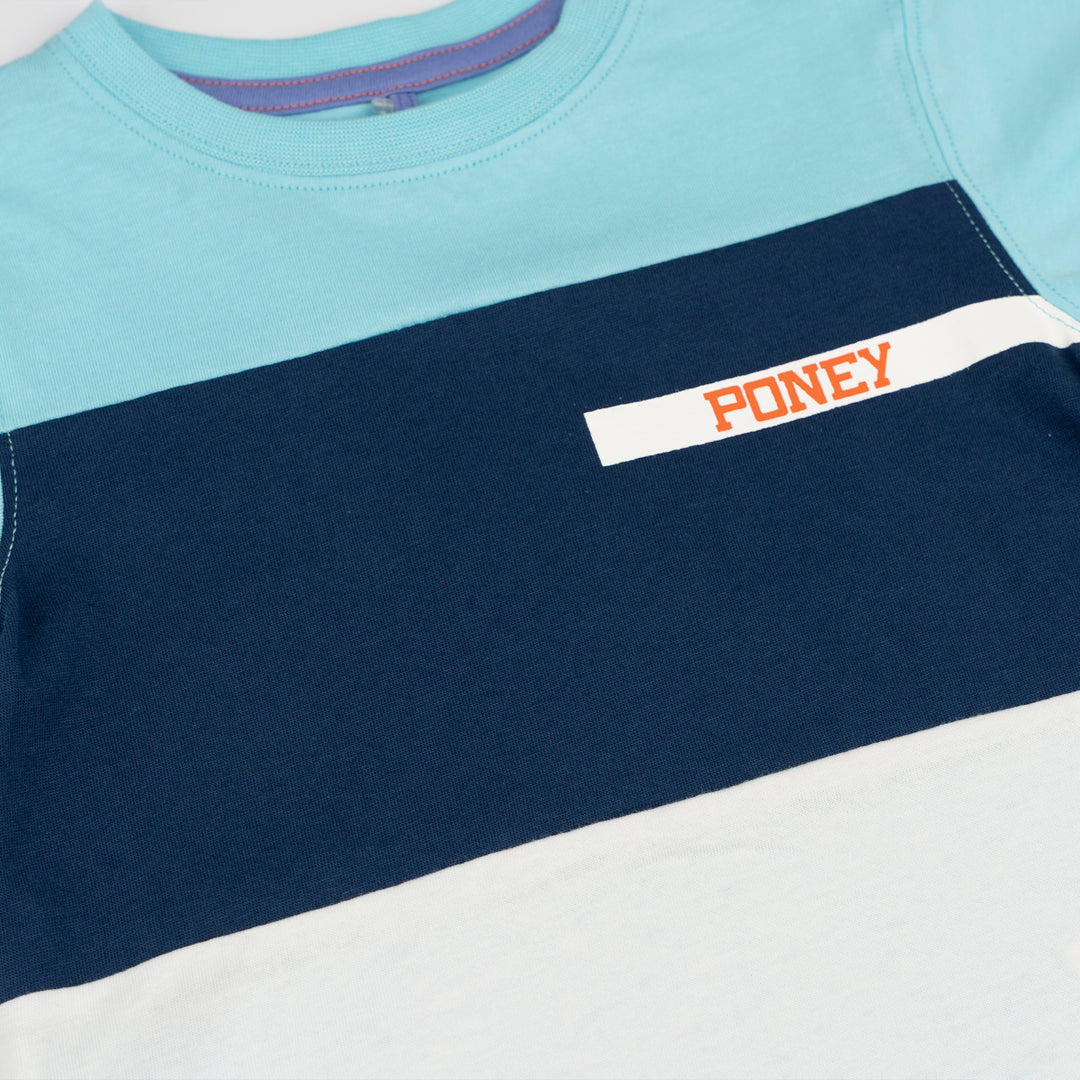 Baby Turquoise Cut & Sew Short Sleeve Tee