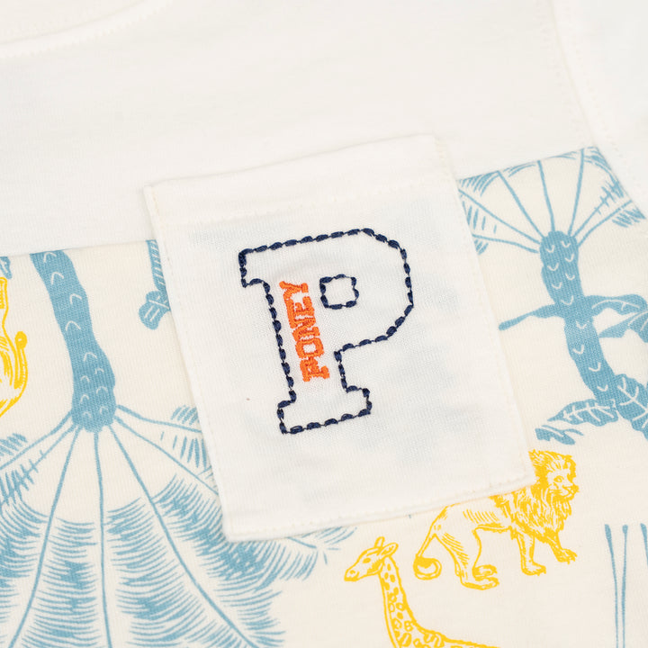 Baby White Cut & Sew Short Sleeve Tee