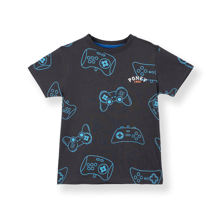 Game On Grid! Sleeve Tee