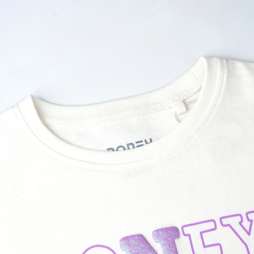 Poney Logo Stacked Short Sleeve Tee