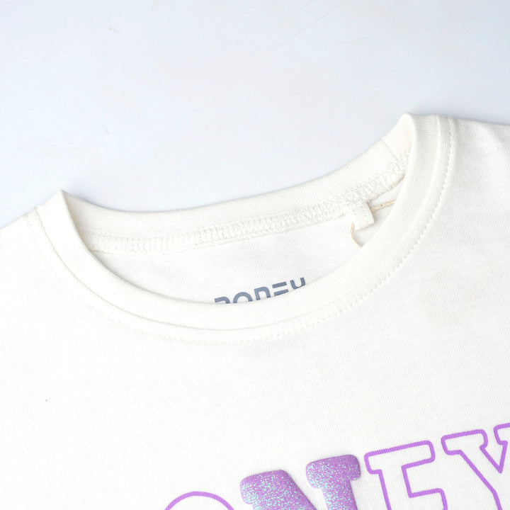 Poney Logo Stacked Short Sleeve Tee