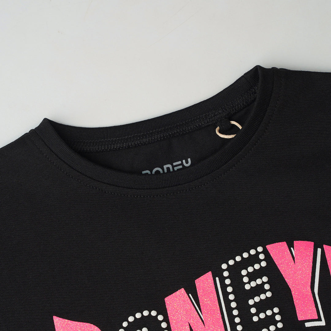 Poney Logo Wavy Short Sleeve Tee