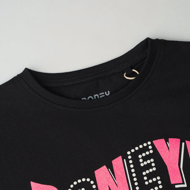 Poney Logo Wavy Short Sleeve Tee