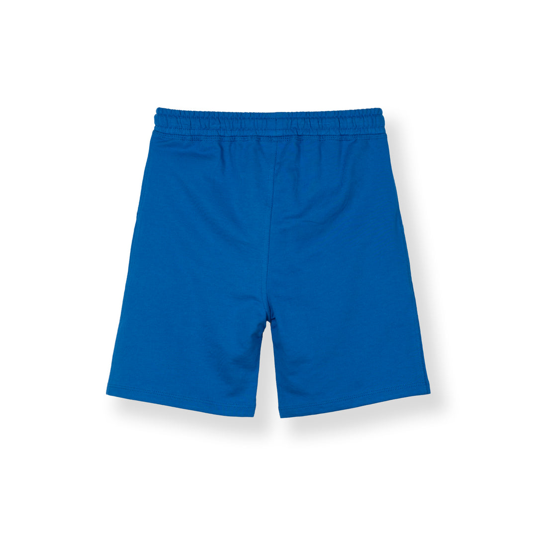 Poney Boys Imperial Blue Poney Logo Bermuda
