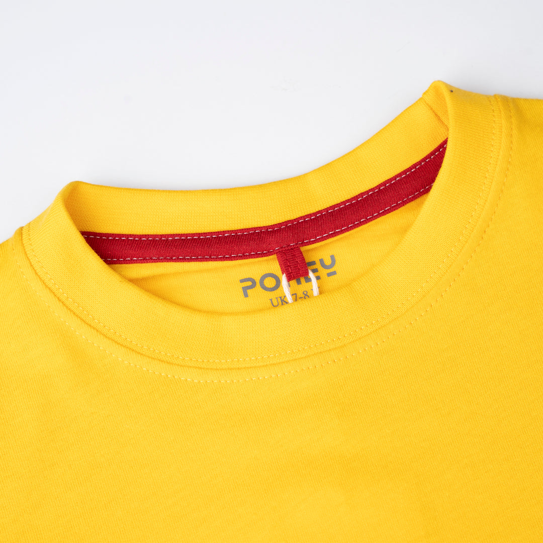 [NEW] Poney Unisex Kids Poney Authentic Logo Short Sleeve Tee