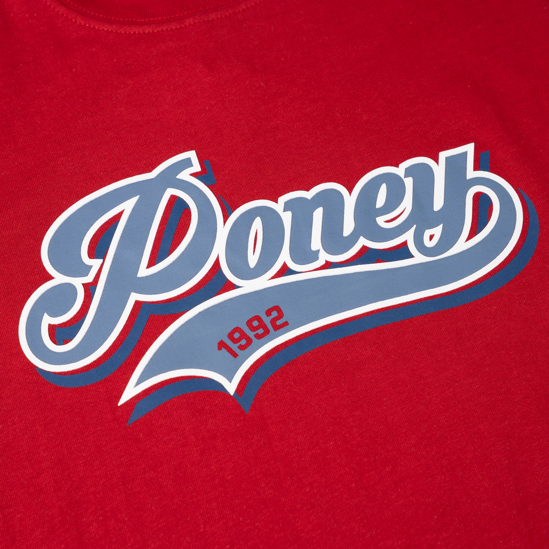 [NEW] Poney Unisex Kids Poney Authentic Logo Short Sleeve Tee
