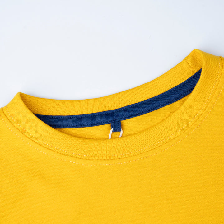 Poney Unisex Mustard Poney Logo Tee