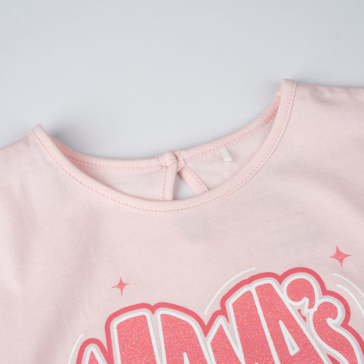 [Online Exclusive] Poney Girls Lt.Pink Mama's Girl Short Sleeve Tee