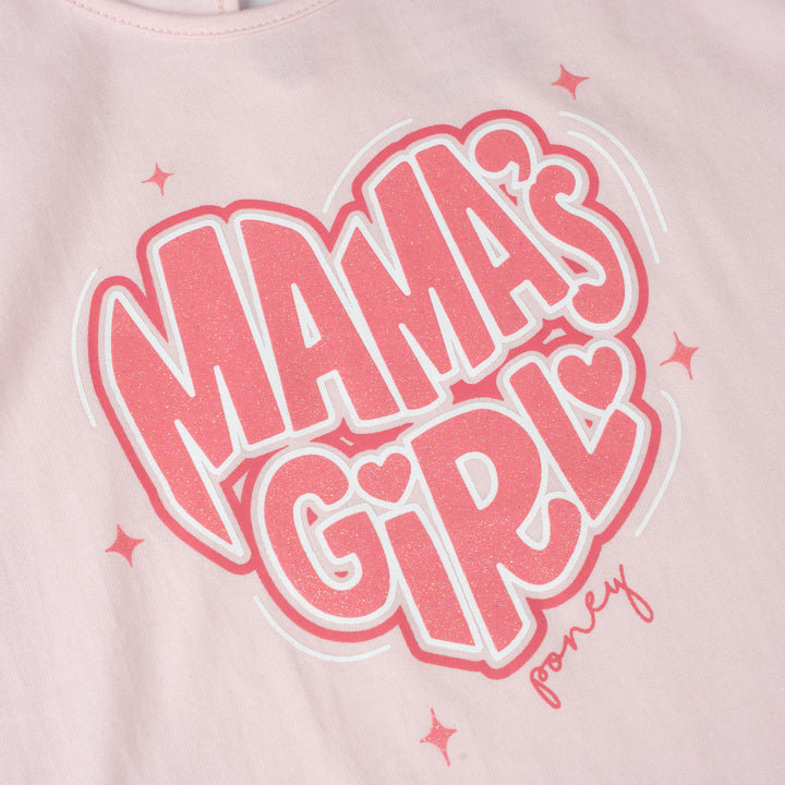 [Online Exclusive] Poney Girls Lt.Pink Mama's Girl Short Sleeve Tee