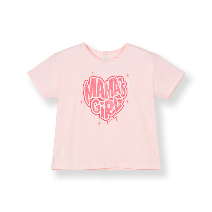 [Online Exclusive] Poney Girls Lt.Pink Mama's Girl Short Sleeve Tee