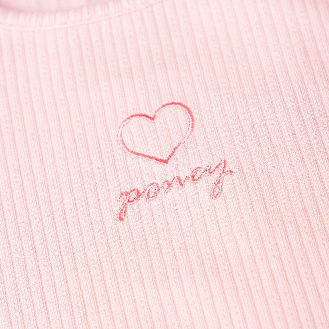Crystal Pink Long Sleeve Tee