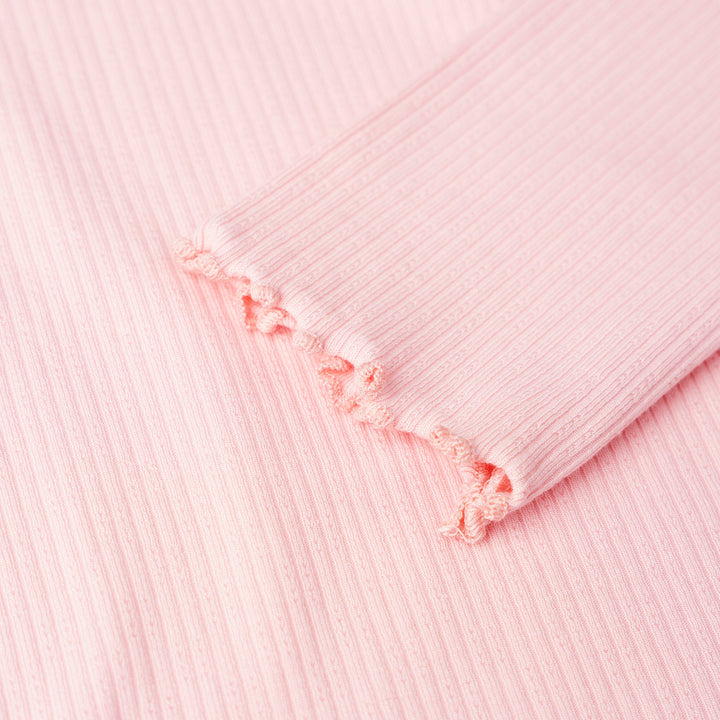 Crystal Pink Long Sleeve Tee