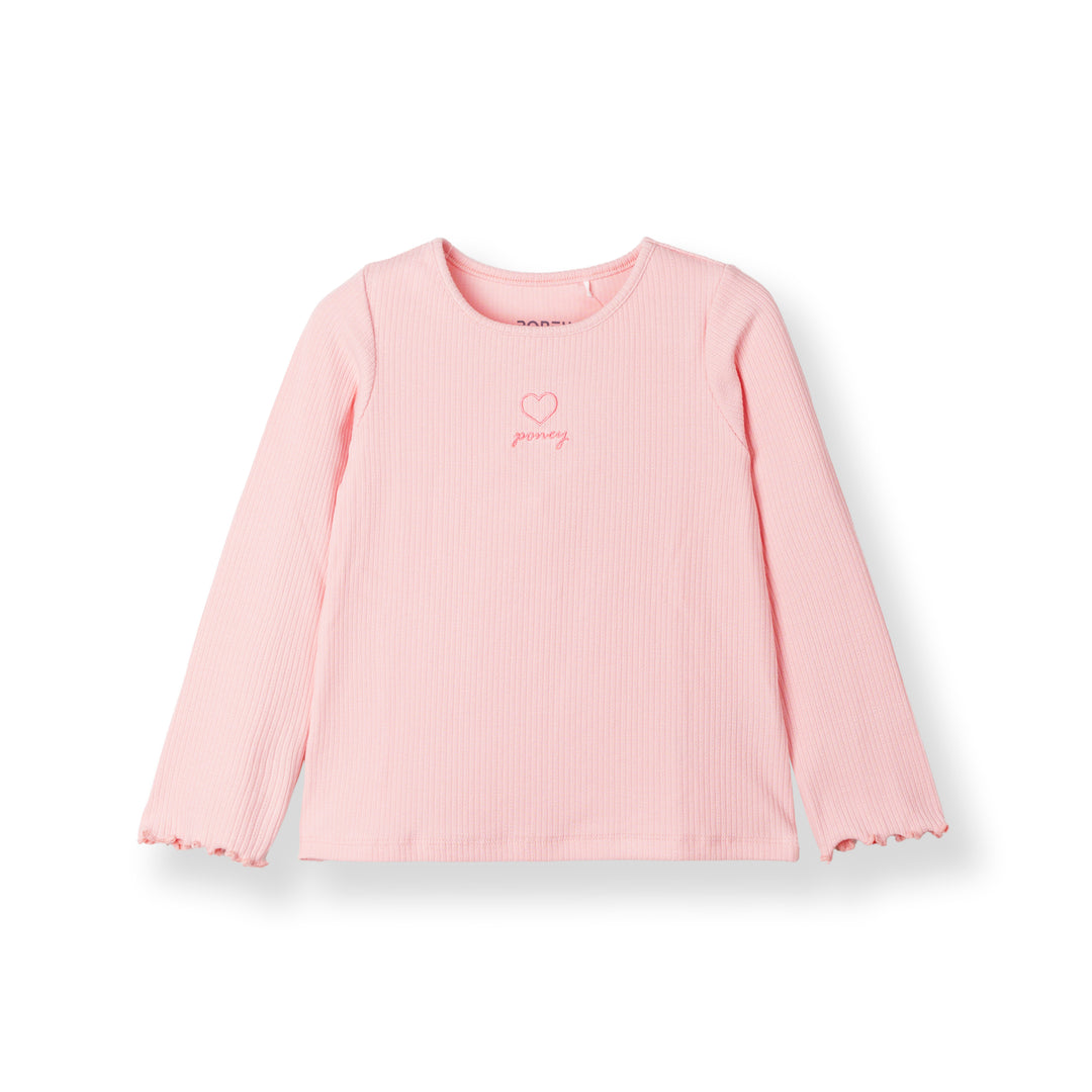 Crystal Pink Long Sleeve Tee