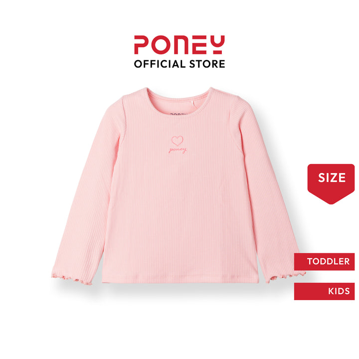 Crystal Pink Long Sleeve Tee
