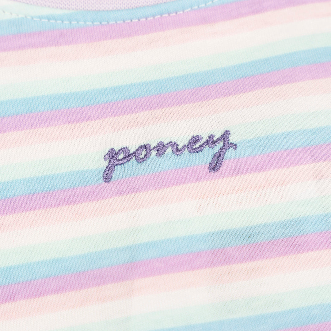 Candy Striped Short Sleeve Tee