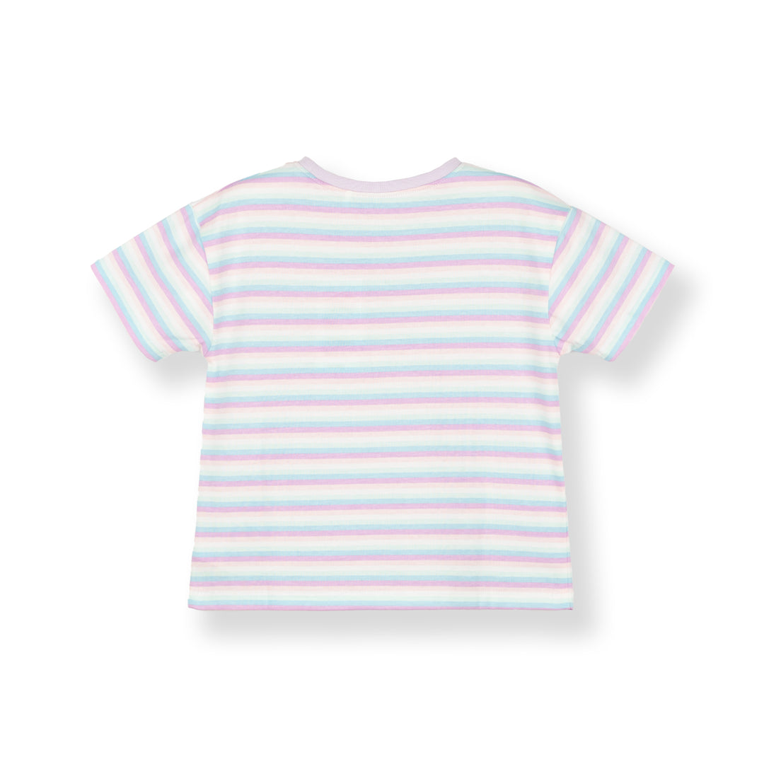 Candy Striped Short Sleeve Tee