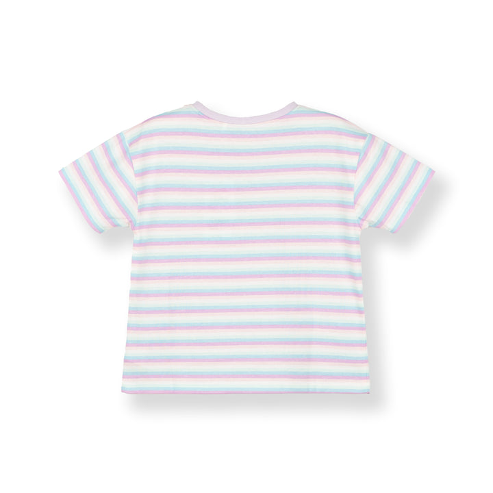 Candy Striped Short Sleeve Tee