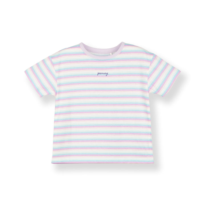Candy Striped Short Sleeve Tee