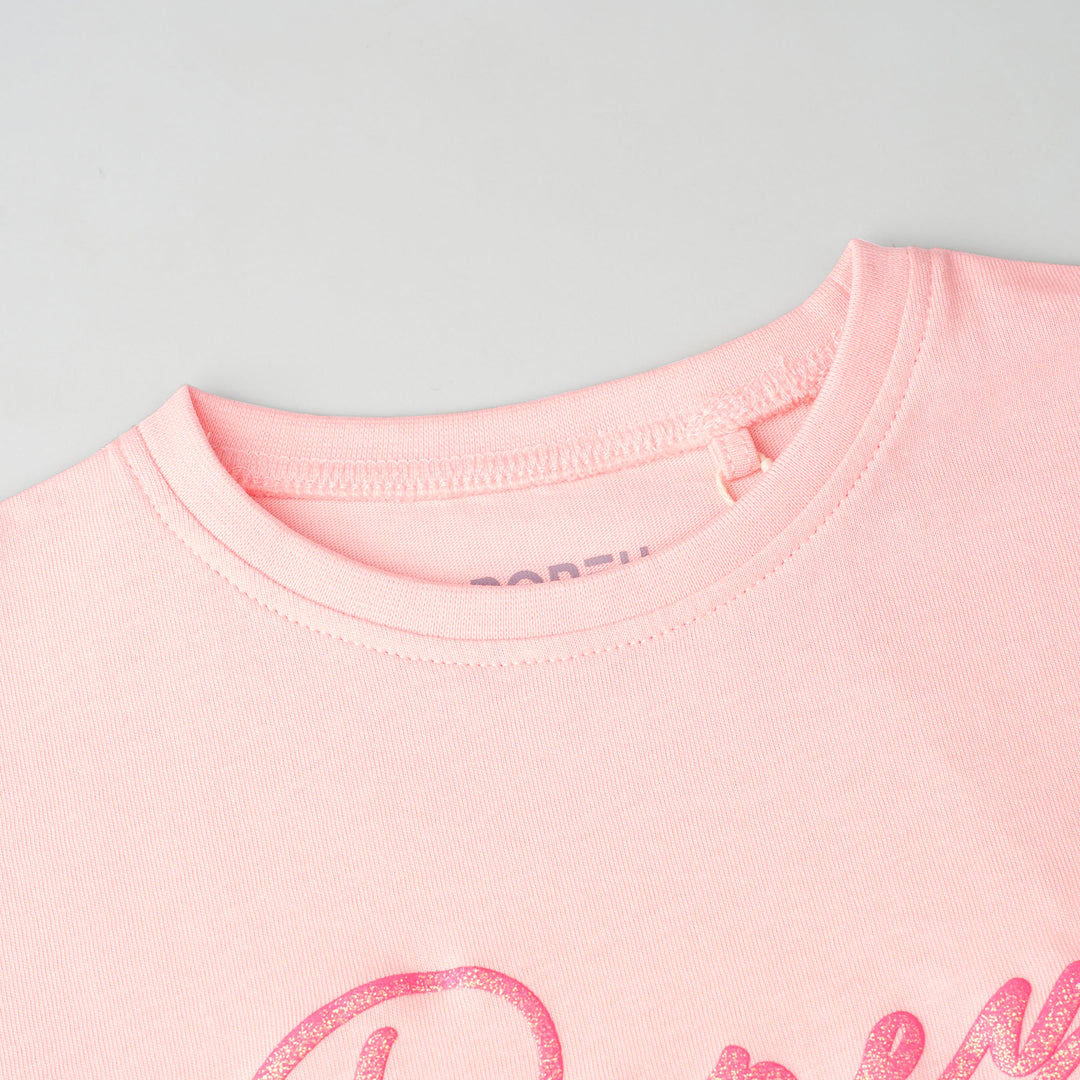 Poney Logo Scripted Short Sleeve Tee