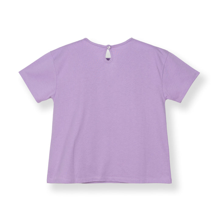 [Online Exclusive] Poney Girls Purple Mama's Mini Short Sleeve Tee