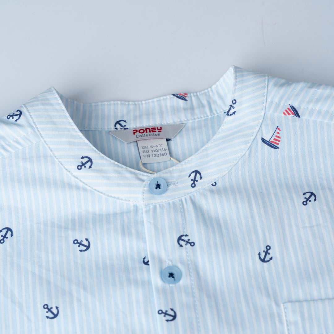 Sail Striped Long Sleeve Shirt