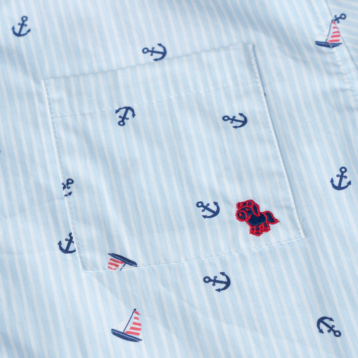 Sail Striped Long Sleeve Shirt