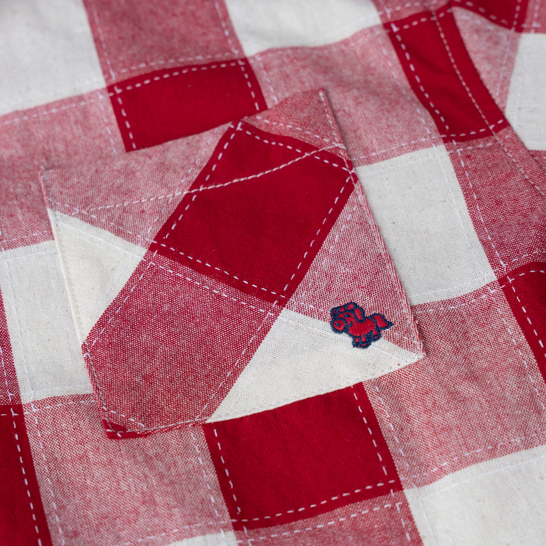 Cider Checkered Long Sleeve Shirt