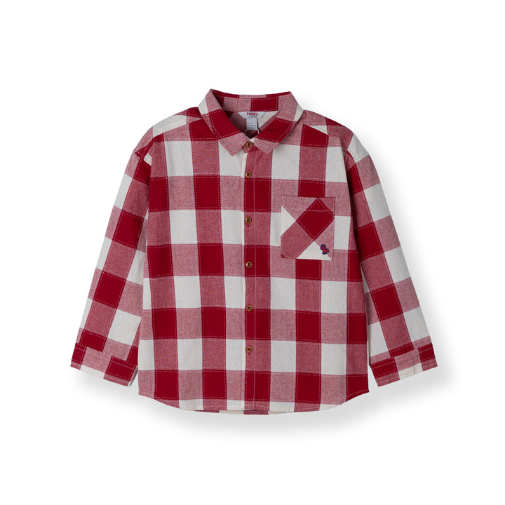 Cider Checkered Long Sleeve Shirt