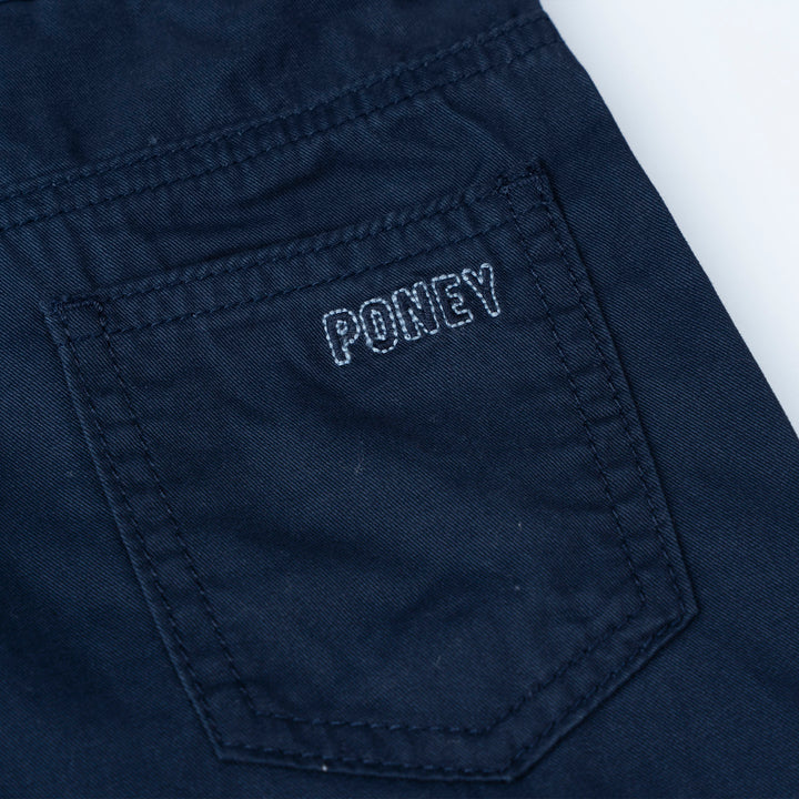 Navy Regular Fit Chino Long Pants