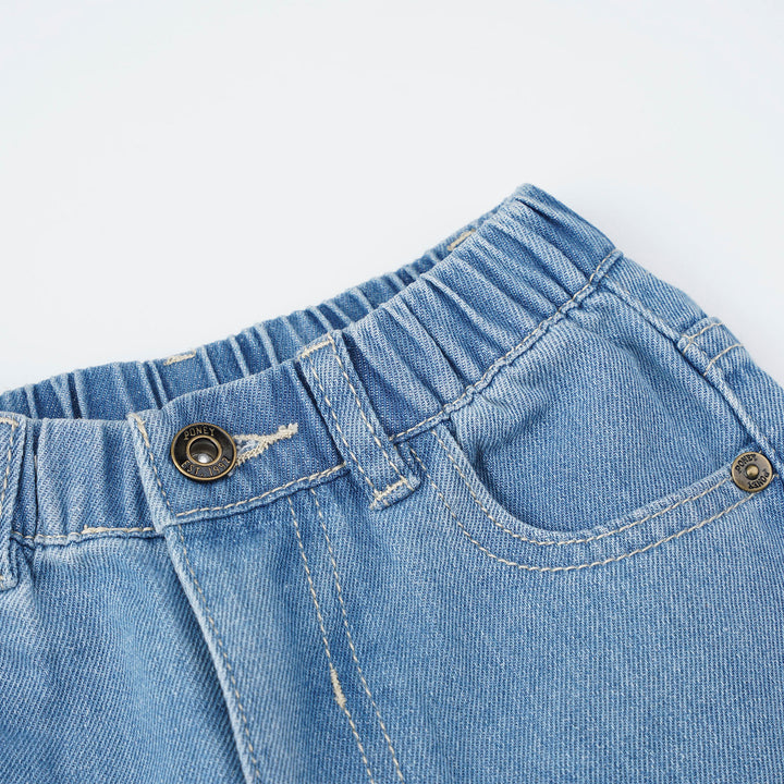 Poney Light Blue Relaxed Fit Jeans