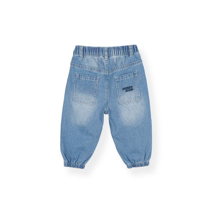 Poney Light Blue Relaxed Fit Jeans