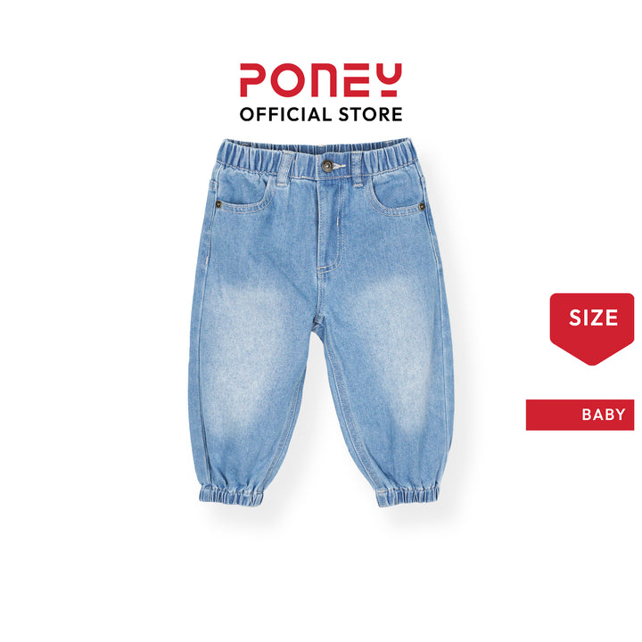 Poney Light Blue Relaxed Fit Jeans