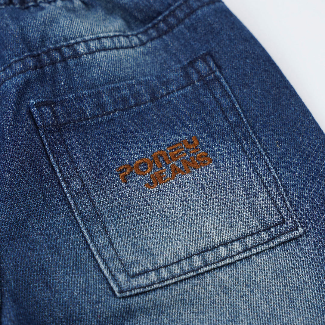 Poney Navy Relaxed Fit Jeans