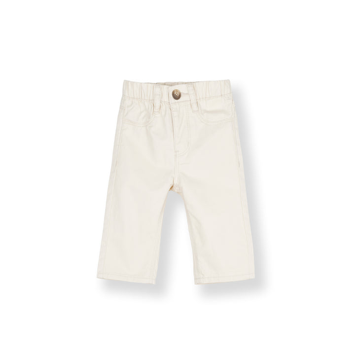 Poney Light Khaki Zip-Up Long Pants