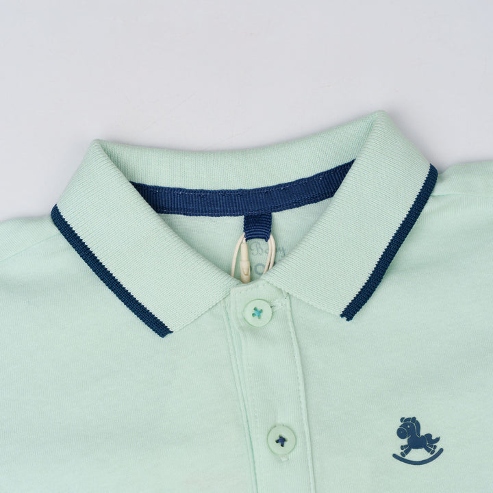 Baby Boy Aqua Breeze Classic Short Sleeve Polo (2250456KB)